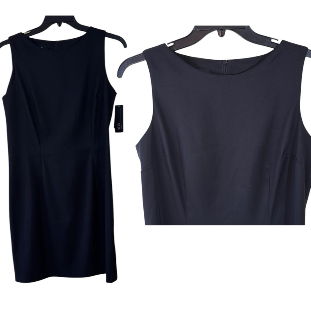 AGB Dress Black Sleeveless Midi in Size 14 NWT
